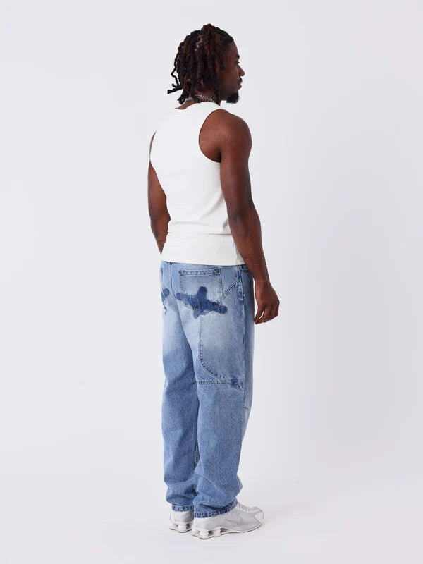 PXP Jeans UOMO regular large Mountain 2694471 JMC blu