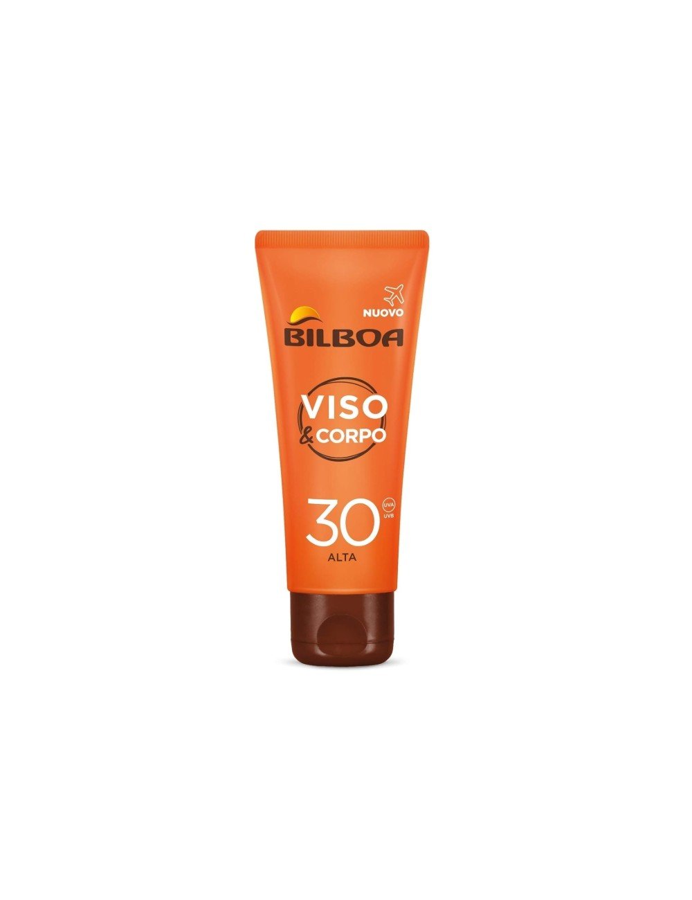 Bilboa Viso & Corpo Crema Solare 75ml – Solare Viso e Corpo SPF15 SPF30 SPF50+ Idratante