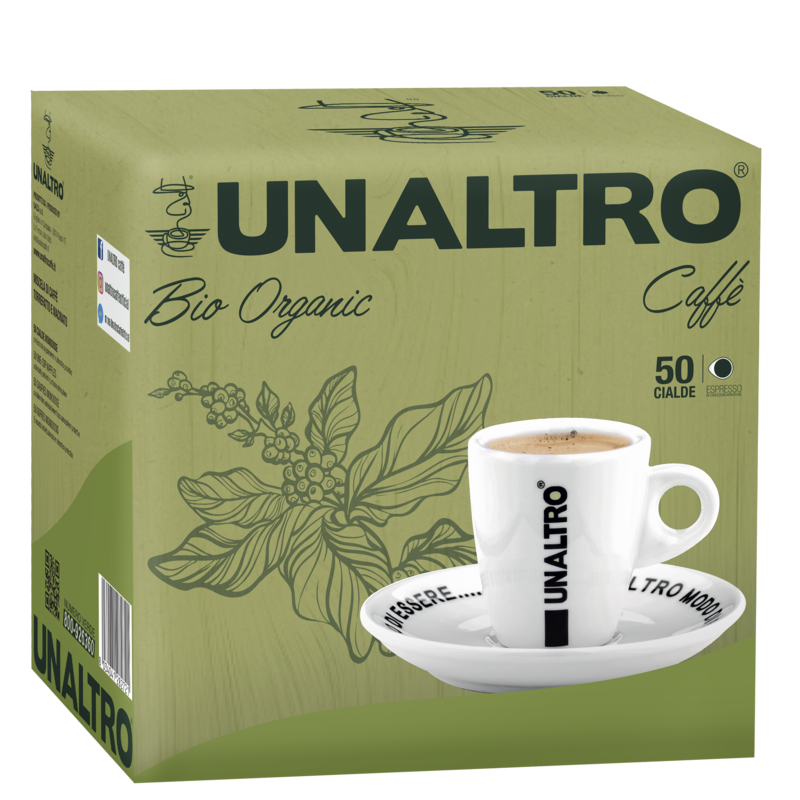 50 CIALDE ESE 44 MM UNALTRO CAFFE MISCELA BIO