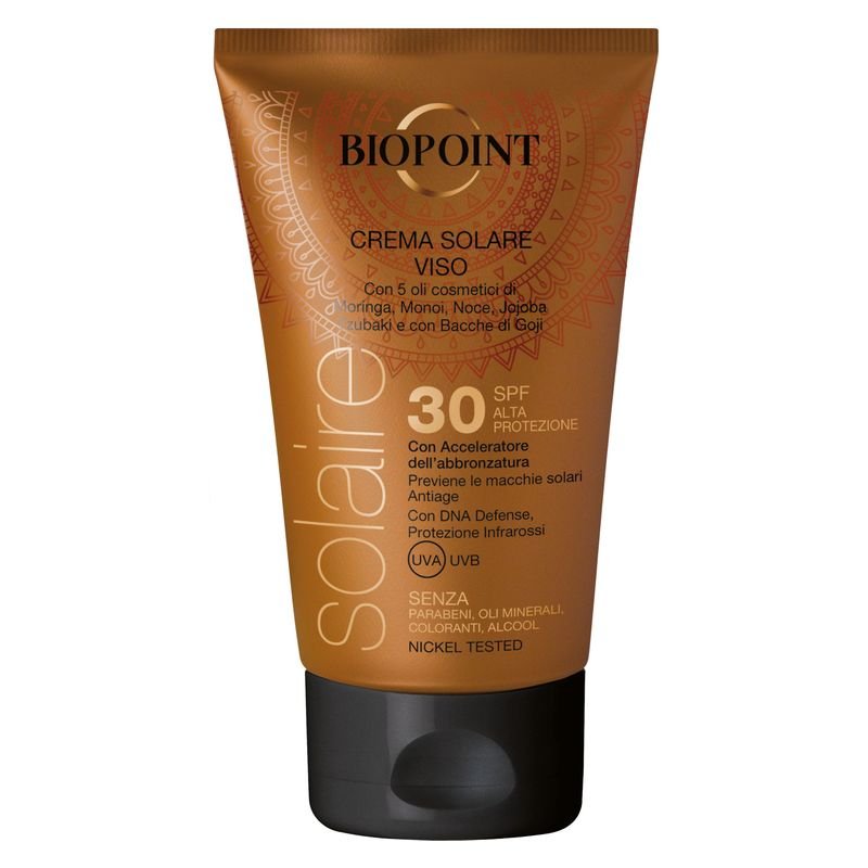 Biopoint Crema Solare Viso 50ml – Protezione Quotidiana SPF 30 e SPF 50