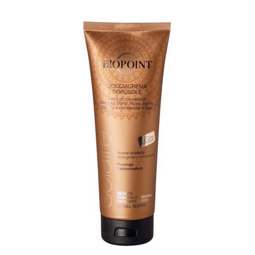 Biopoint Docciacrema Doposole 5 Oli Cosmetici 250ml – Nutriente e Delicato Dopo il Sole