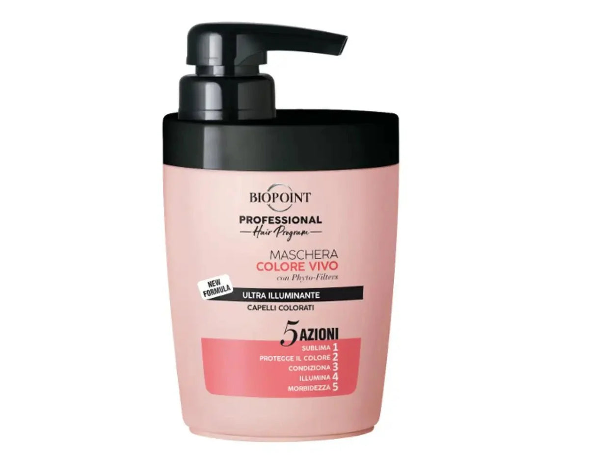 Biopoint Mask Siero ColoreVivo 300ml – Capelli Colorati Luminosi Protetti
