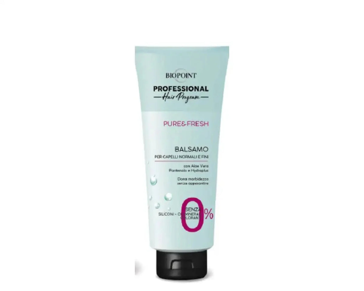 Biopoint Professional Balsamo Pure&Fresh 350ml – Capelli Freschi Morbidi Disciplinati