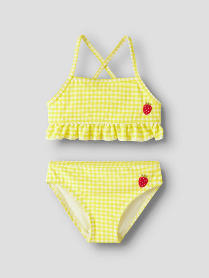 name it Bikini Bimba NMFZAMMER 13239670 Giallo - Costume Due Pezzi Mare PE26