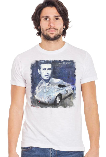 T-shirt Uomo Street Style - James Dean Blu