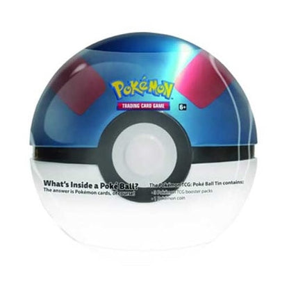 Pokemon Poké Ball Tin (Best Of 2021) Tgc Pokeball Gcc Carte Ita (1 Sfera Random)