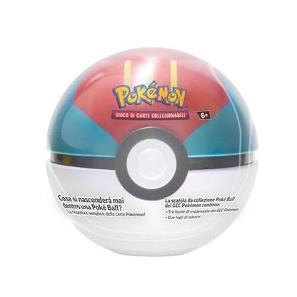 Pokémon Pokéball Tin (September 2023) TCG Pokeball GCC Kartenspiel Ita 1 Zufall