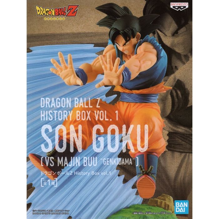 BANPRESTO DRAGON BALL HISTORY BOX VOL.1 (SON GOKU) FIGUR PVC 10CM BANDAI