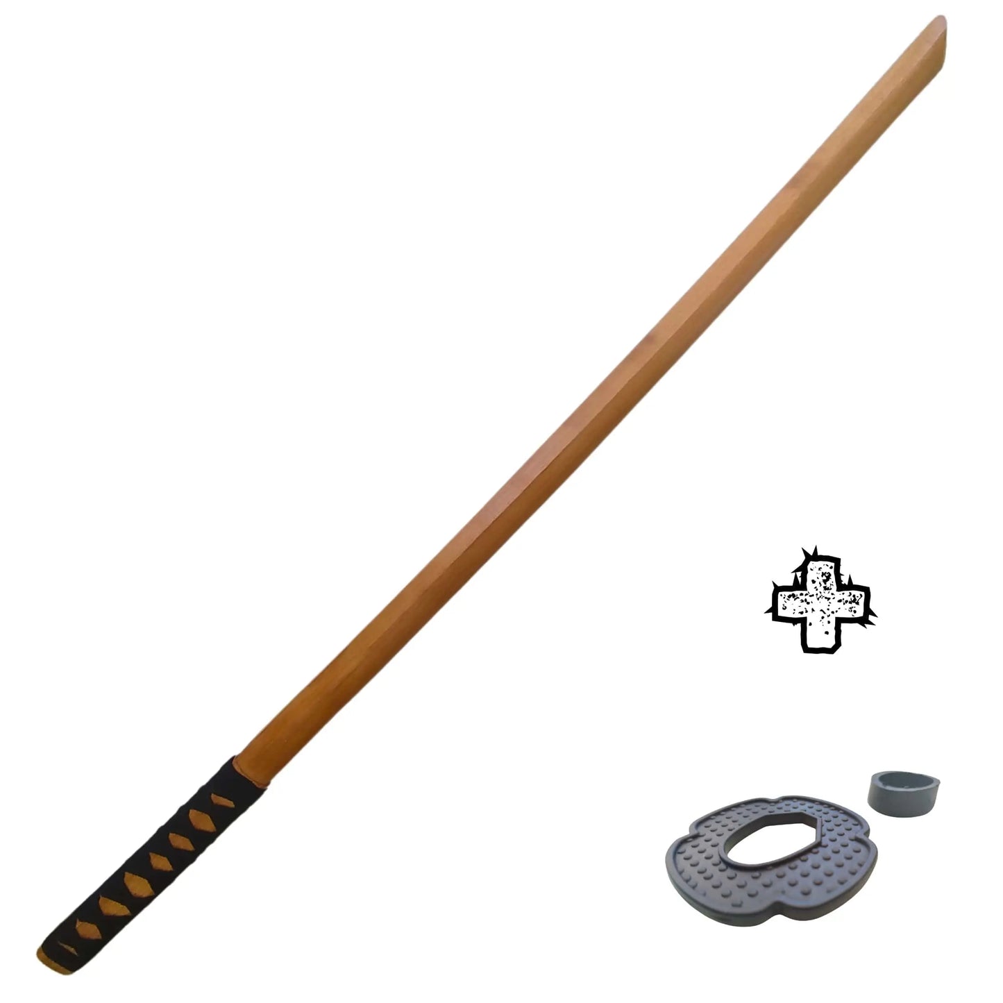 Bokken in legno con Tsuka Suburito Bokuto - Allenamento per Aikido, Iaido, Kobudo, Kendo, Kenjutsu Katori Shinto ryu