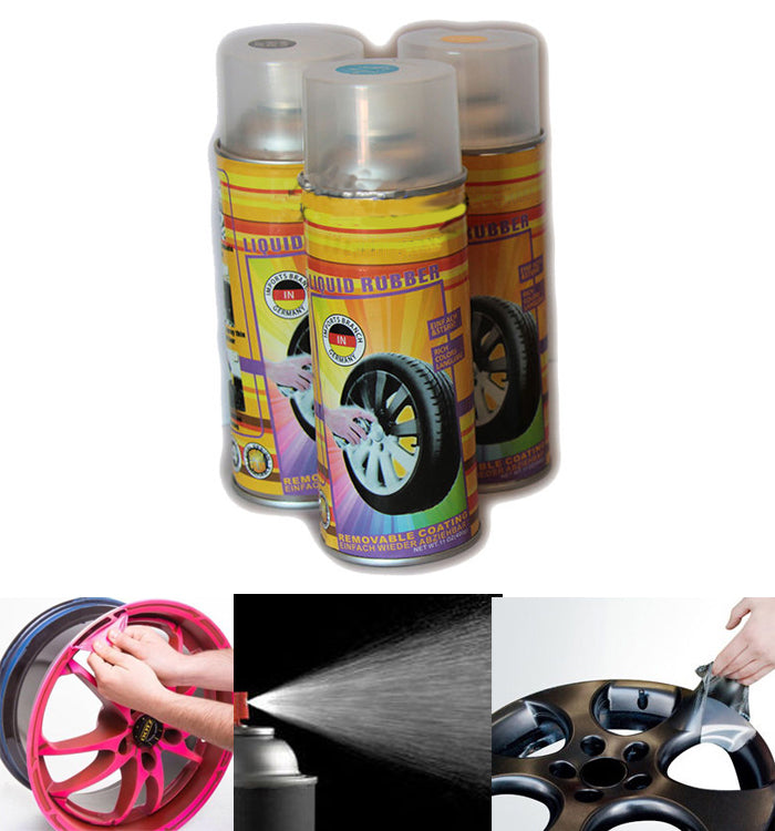 Entfernbarer Lack, Sprühdose 400ml, Folie/Wrapping, Autofelgen Gelb