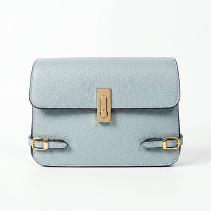 Stile Donna Bags - Buckle Up Borsa a Tracolla in Vera Pelle