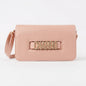 Charro Shoulder Bag with Gold Metal Logo