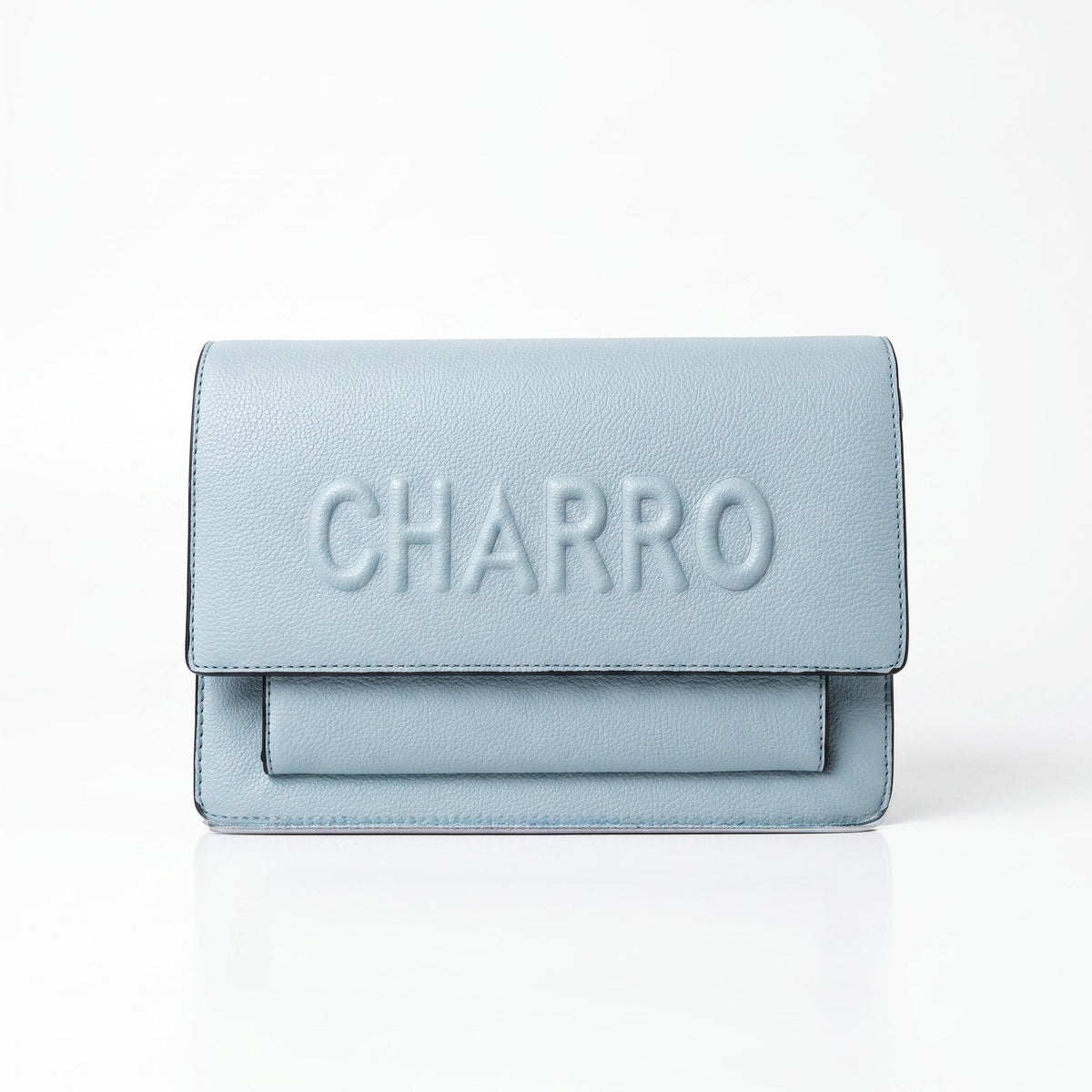 Charro Shoulder Bag with Embossed Logo