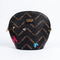 Coveri Active Round Shoulder Bag, Monogram with Butterflies
