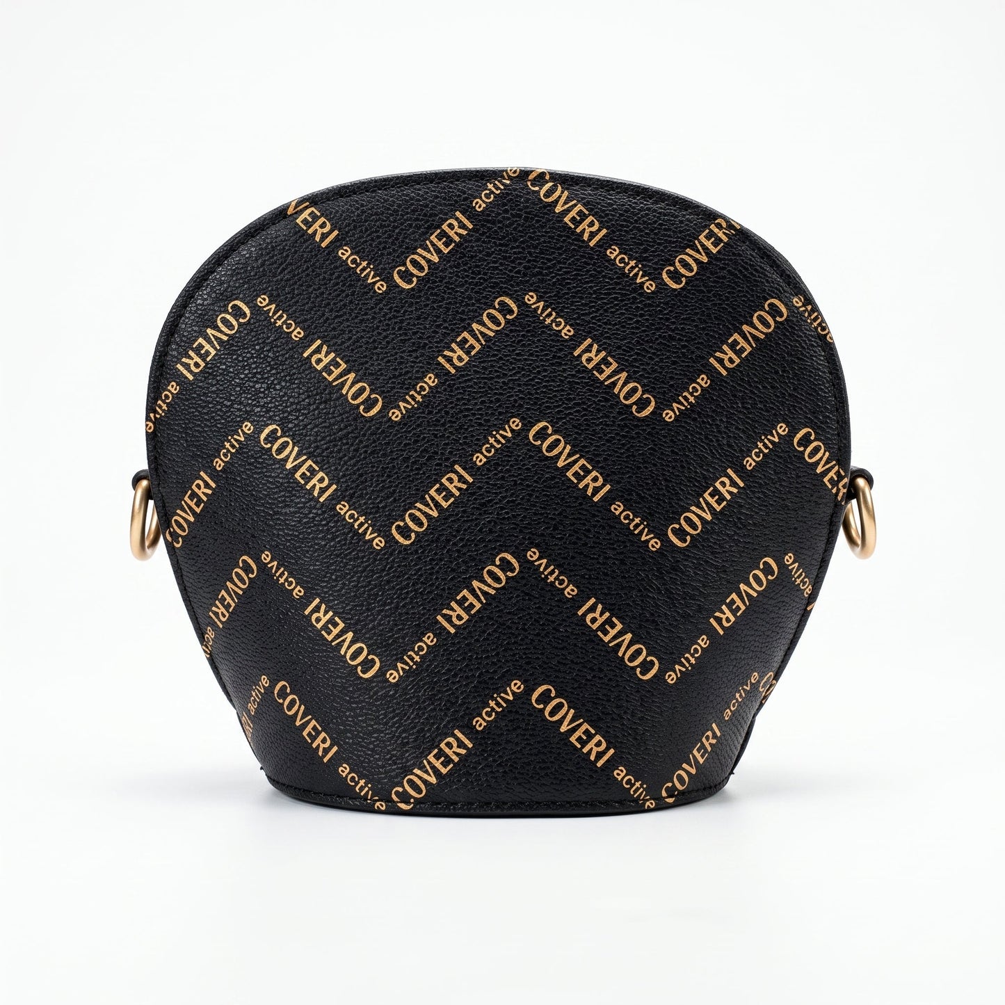 Coveri Active Borsa a Tracolla Tonda, Monogram con Farfalle