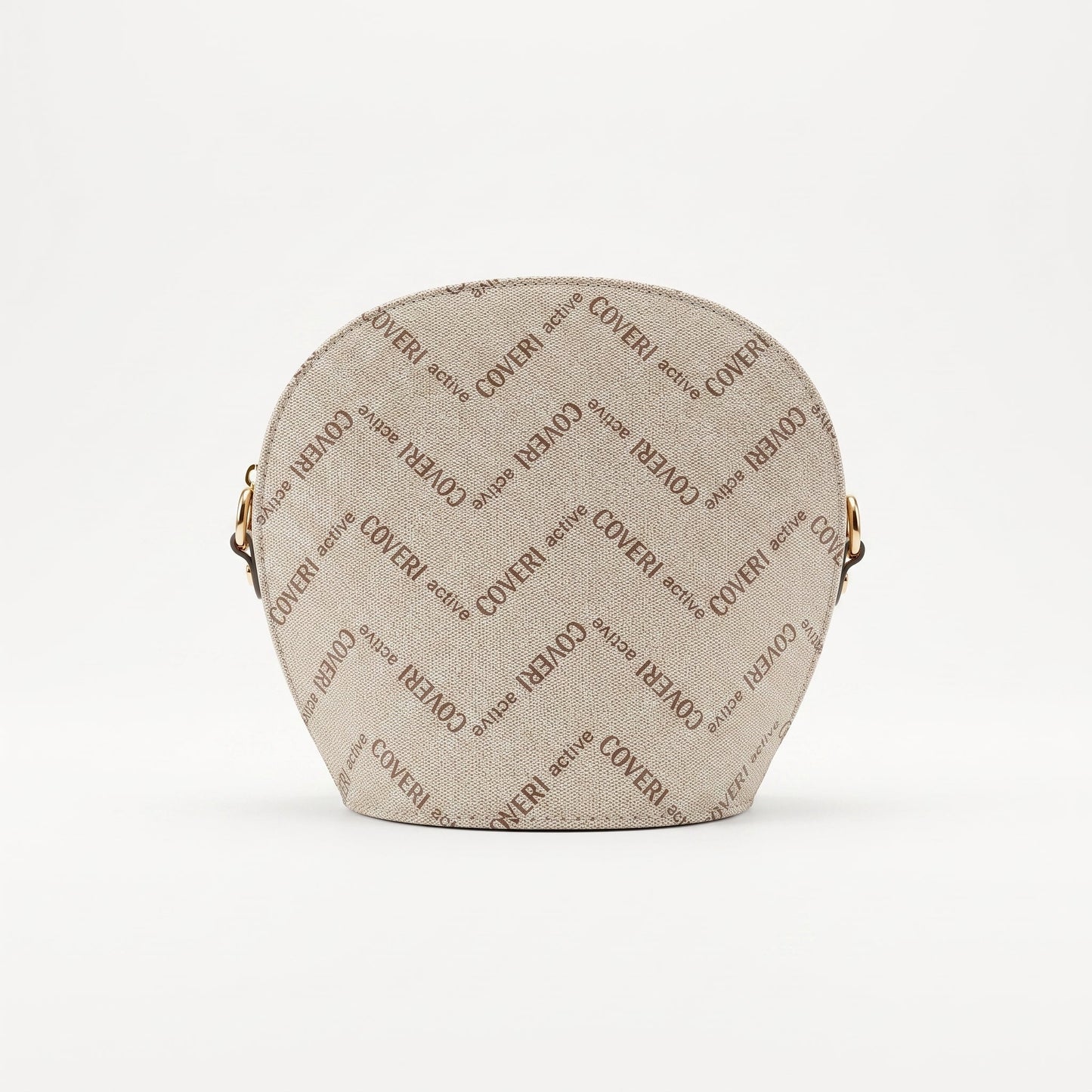 Coveri Active Borsa a Tracolla Tonda, Monogram con Farfalle