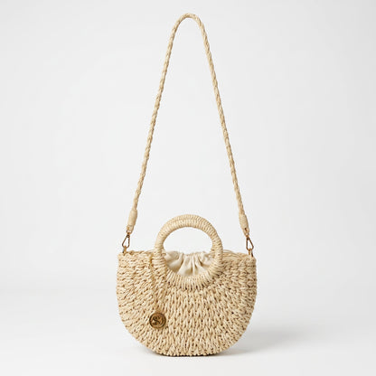 Stile Donna Bags - Alessia Borsa Semilunare in Rafia