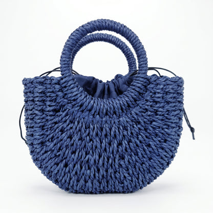 Stile Donna Bags - Alessia Borsa Semilunare in Rafia
