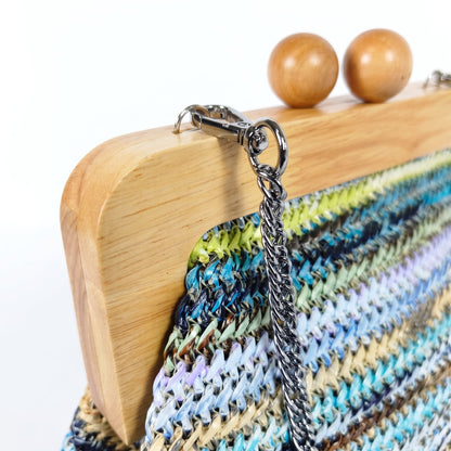 Stile Donna Bags - Caterina Borsa a Tracolla in Rafia