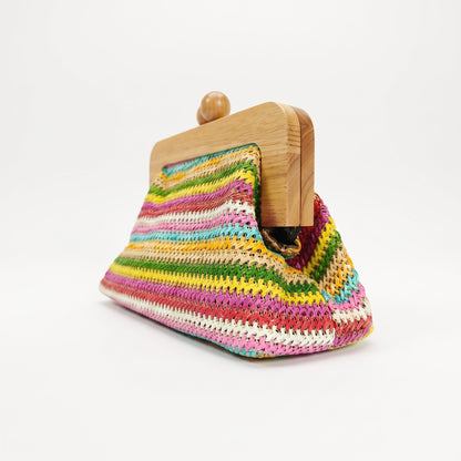 Stile Donna Bags - Caterina Borsa a Tracolla in Rafia