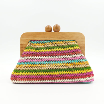 Stile Donna Bags - Caterina Borsa a Tracolla in Rafia