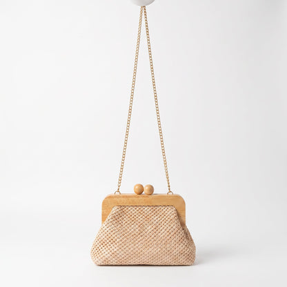 Stile Donna Bags - Caterina Borsa a Tracolla in Rafia