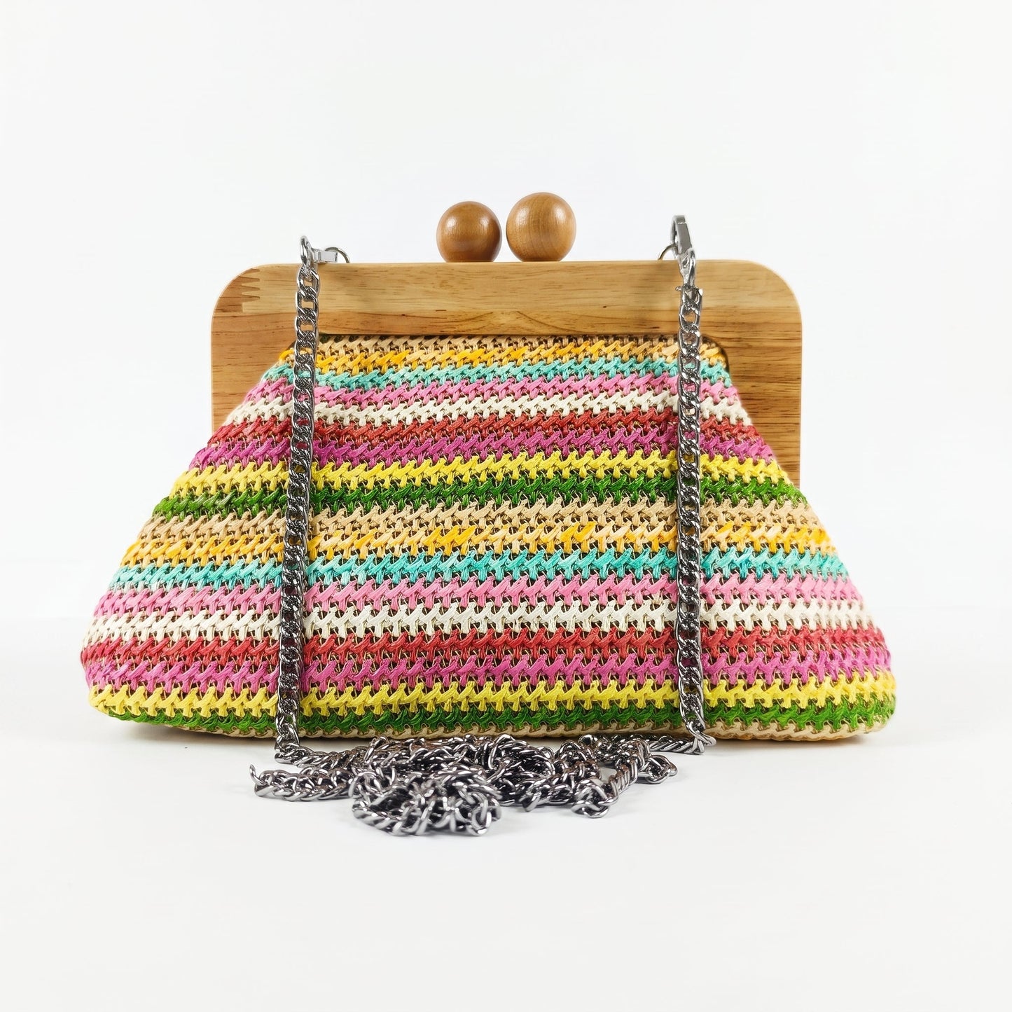 Stile Donna Bags - Caterina Borsa a Tracolla in Rafia