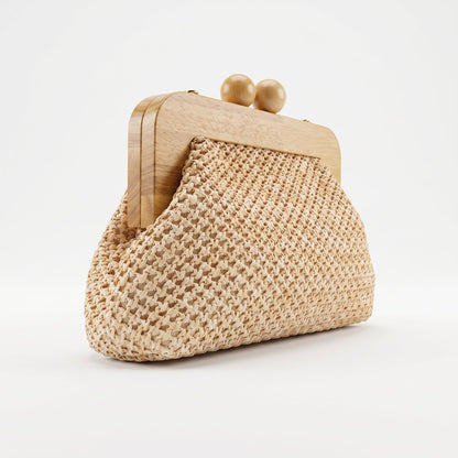 Stile Donna Bags - Caterina Borsa a Tracolla in Rafia