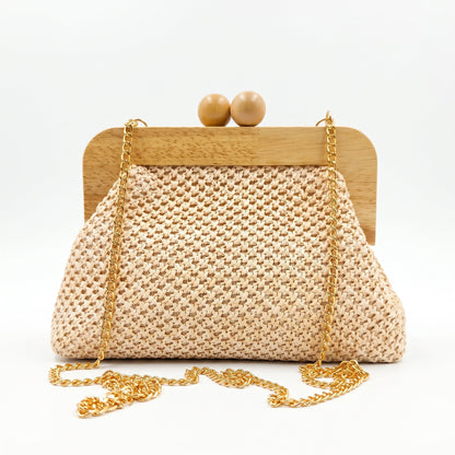 Stile Donna Bags - Caterina Borsa a Tracolla in Rafia