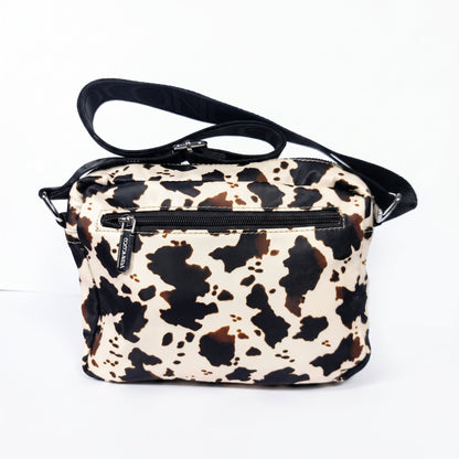 Coconuda Borsa Zebrata in Nylon con Stampa Animalier