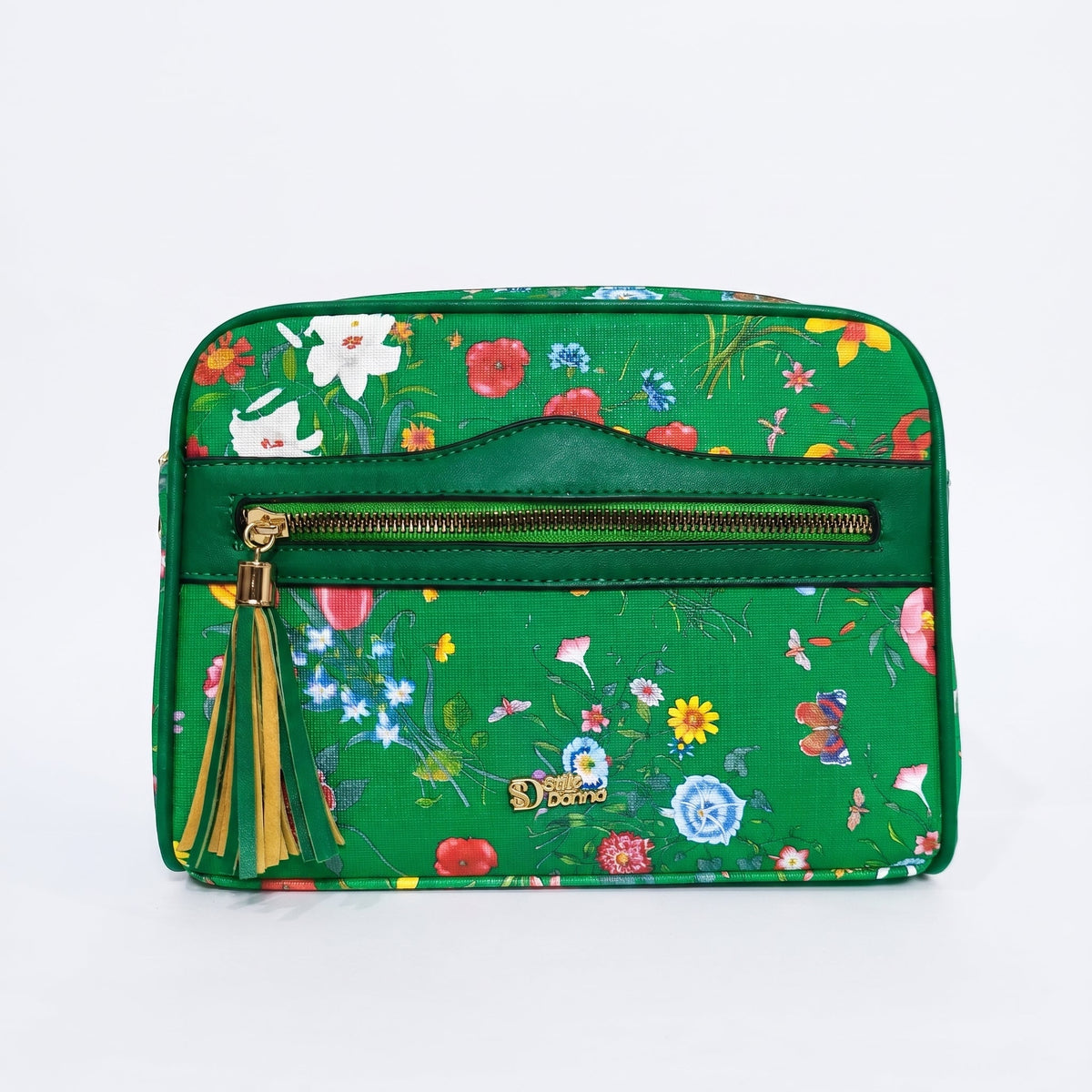 Stile Donna Bags - Green Floral Print Bag