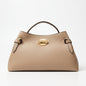 Stile Donna Bags - Livia Genuine Leather Bag with Gold Disc