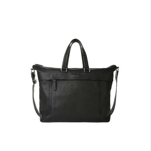Micron Leather Hand and Shoulder Bag