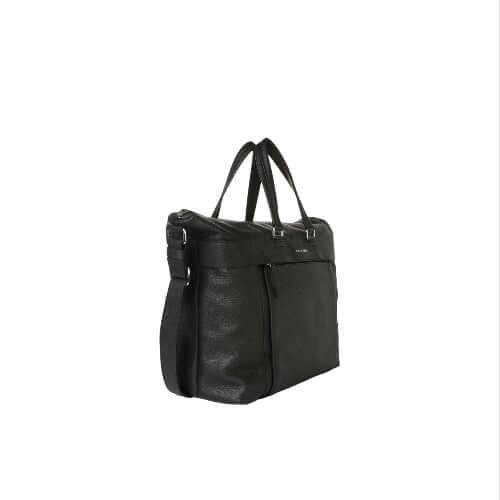 Micron Leather Hand and Shoulder Bag