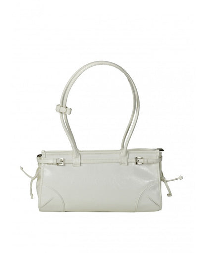 East–West Shoulder Bag — Genuine Italian Leather