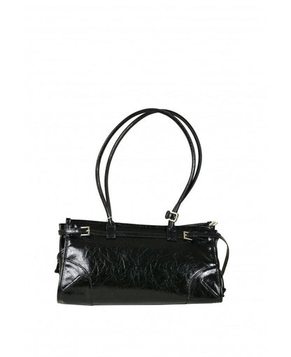 East–West Shoulder Bag — Genuine Italian Leather