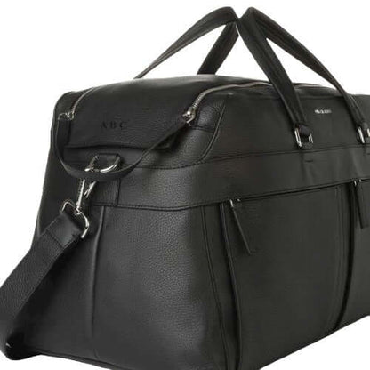 Leather Travel Bag with Shoulder Strap