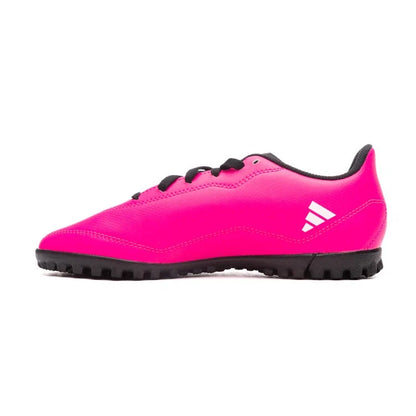 Adidas scarpa da calcetto per ragazzi X Speedportal.4 TF GZ2446 rosa-bianco-nero