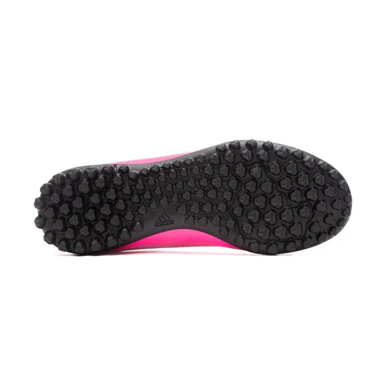 Adidas scarpa da calcetto per ragazzi X Speedportal.4 TF GZ2446 rosa-bianco-nero