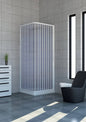 Aquario 100x100 cm shower enclosure with 2 side-opening doors