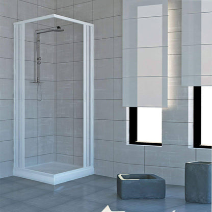 Box doccia Acquario 90x90 cm a 2 ante apertura centrale