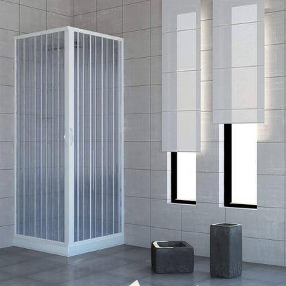 Box doccia Acquario 90x90 cm a 2 ante apertura centrale