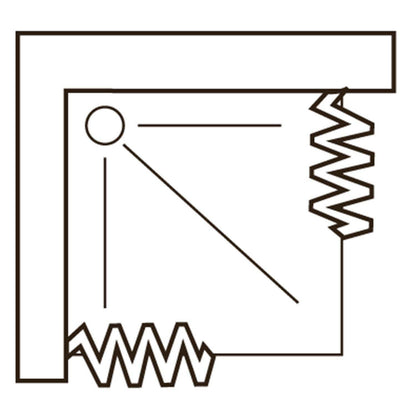 Box doccia Acquario 90x90 cm a 2 ante apertura centrale