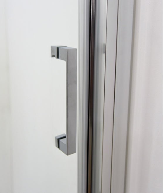 Box doccia nicchia scorrevole Style in cristallo trasparente da 130cm
