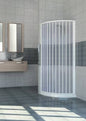 Scorpione shower enclosure 80x80cm side semicircular opening