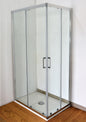 Style shower enclosure 100x140xh190cm in 6mm clear glass
