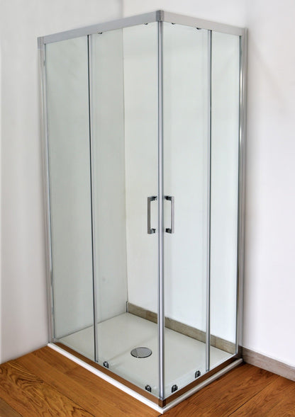 Box doccia Style 70x140xh190cm in cristallo trasparente 6 mm