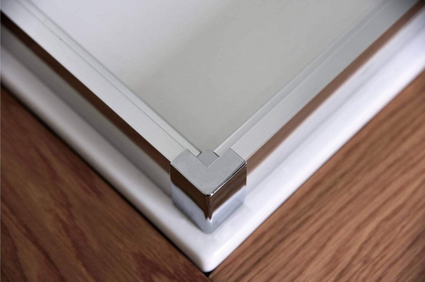 Box doccia Style profilo cromato trasparente 75x75cm da 6mm