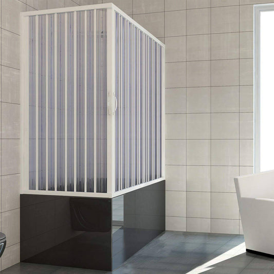 Box sopravasca Nadia 2 ante 70x160cm con apertura angolare