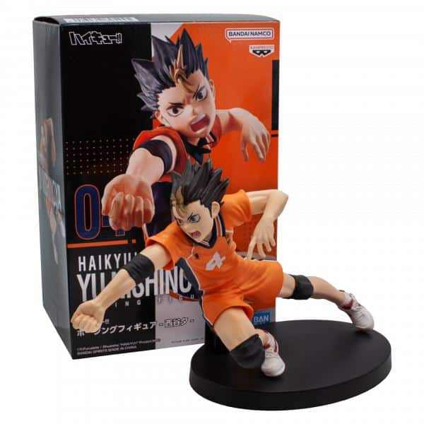 Bandai Namco - Banpresto Haikyu!! Yu Nishinoya Posing 04 Figur PVC 13cm